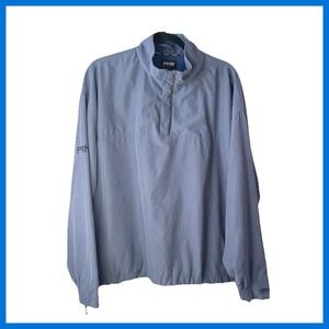 Ping Collection Men's Quarter Zip Pullover Lightweight Golf Windbreaker Size Lg.